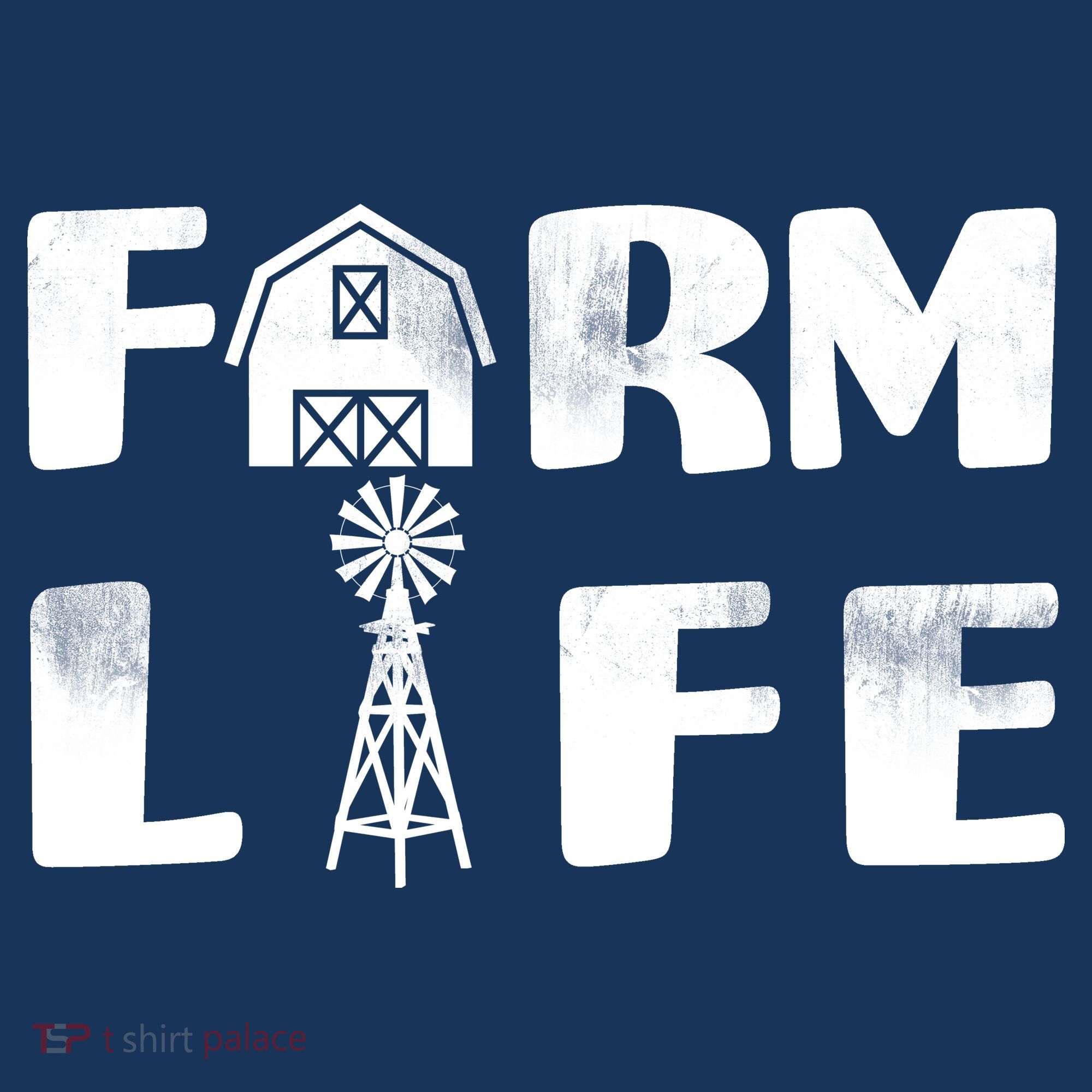 Vintage Farm Life, Man I Love Farming T-Shirt