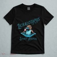 Vintage Funny Lickalottapus Is My Spirit Animal Lovers Meme T-Shirt thumb 5