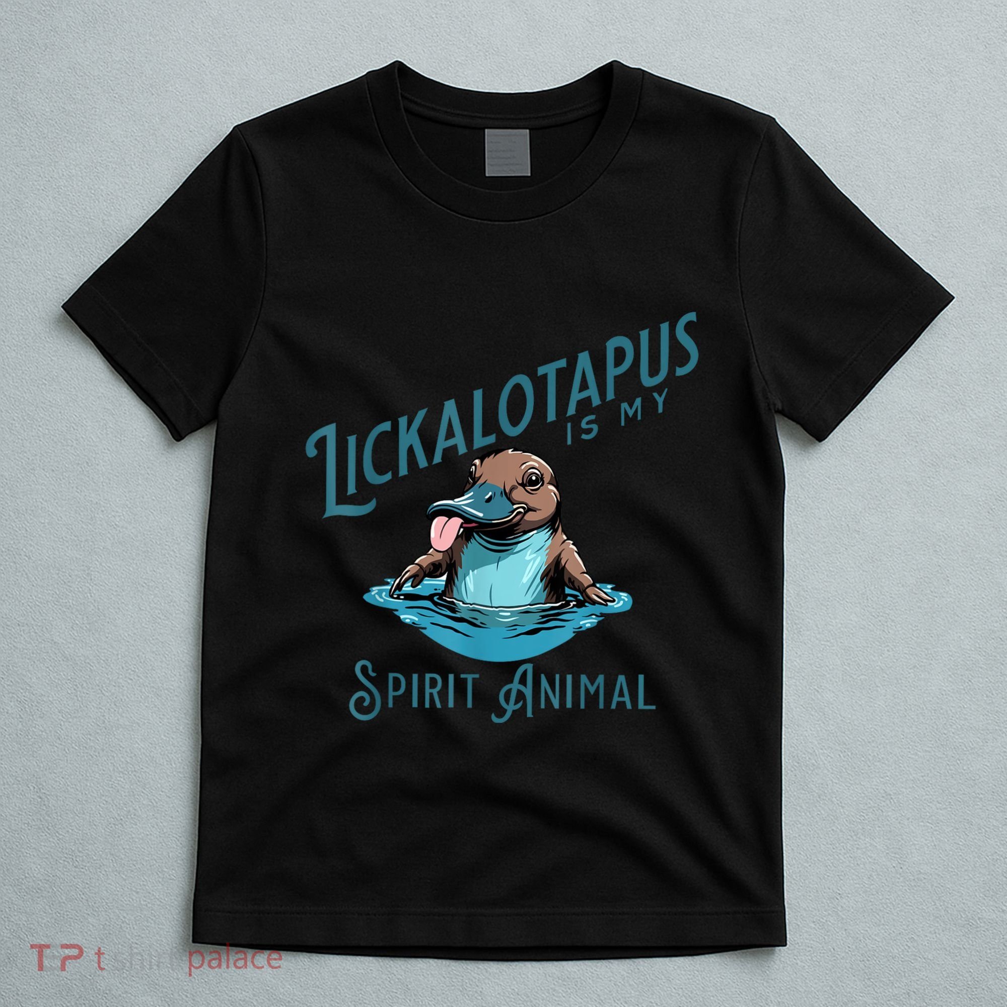 Vintage Funny Lickalottapus Is My Spirit Animal Lovers Meme T-Shirt