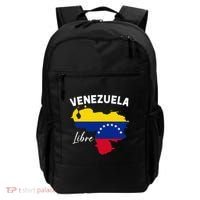 Venezuela Flag Map Proud American Venezuelan Venezuela Libre Backpack thumb 0