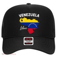 Venezuela Flag Map Proud American Venezuelan Venezuela Libre Hat thumb 0