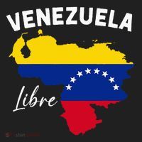 Venezuela Flag Map Proud American Venezuelan Venezuela Libre Golf Towel thumb 3