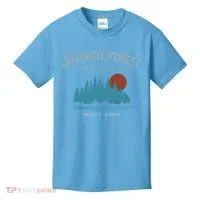 Viridian Forest National Park Kids T-Shirt thumb 0