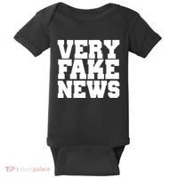 Very Fake News VFN Baby Bodysuit thumb 0