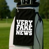 Very Fake News VFN Golf Towel thumb 2
