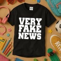 Very Fake News VFN Kids T-Shirt thumb 3