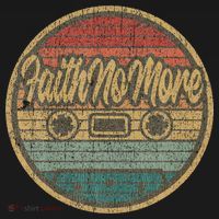 Vintage Faith No More Cassette Retro Circle Musician T-Shirt thumb 7