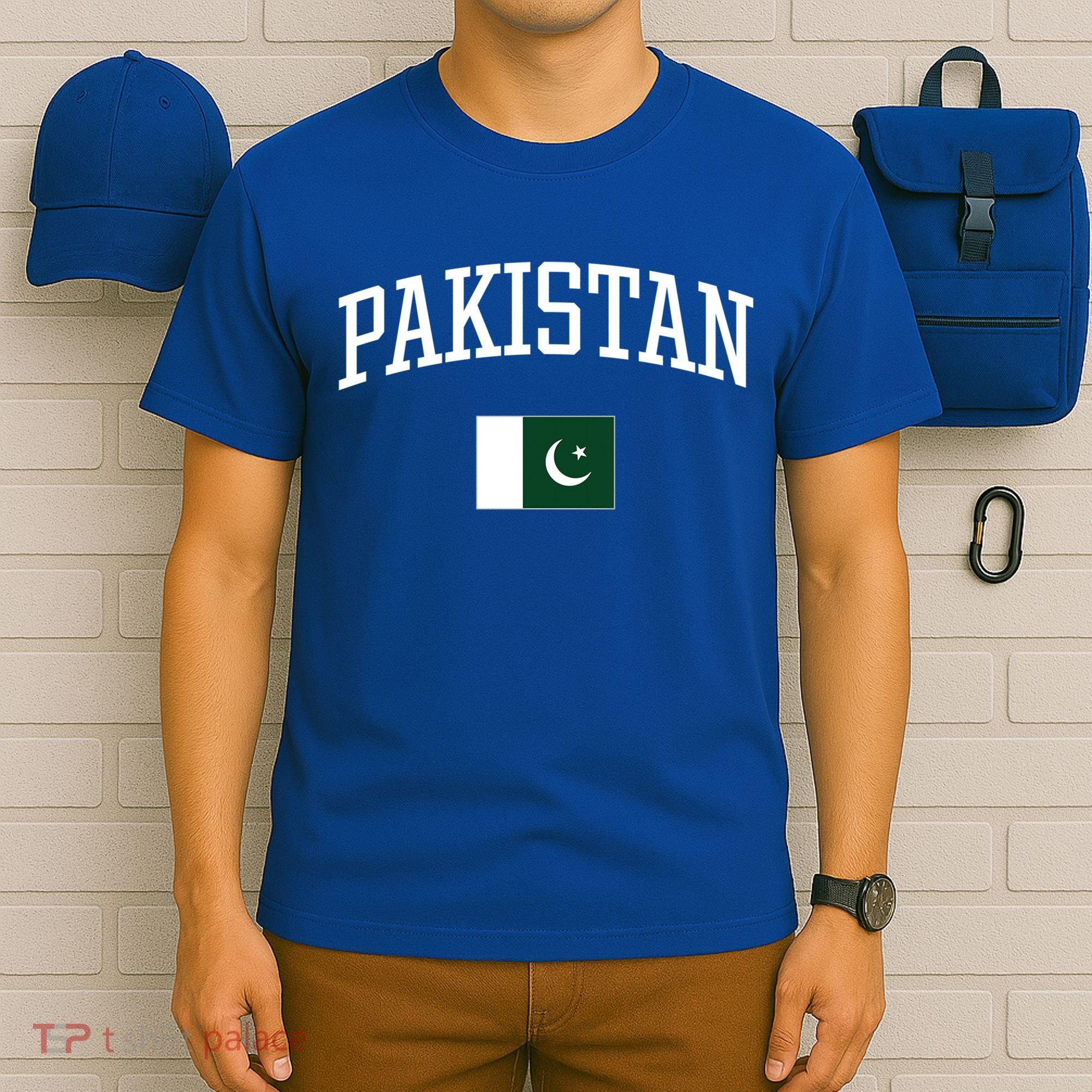 Vintage Flag Of Pakistan Love Your Country Gift T-Shirt