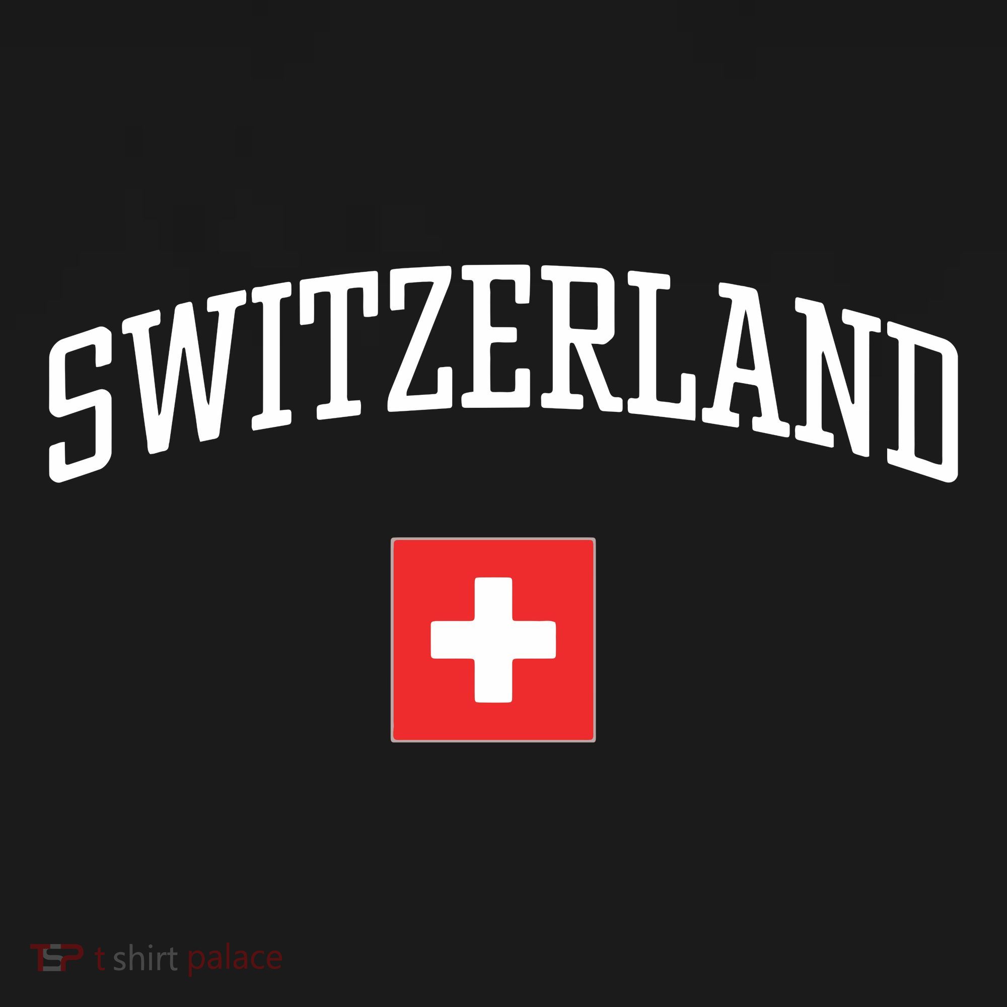 Vintage Flag Of Switzerland Love Your Country T-Shirt