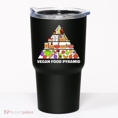 Vegan Food Pyramid Tumbler