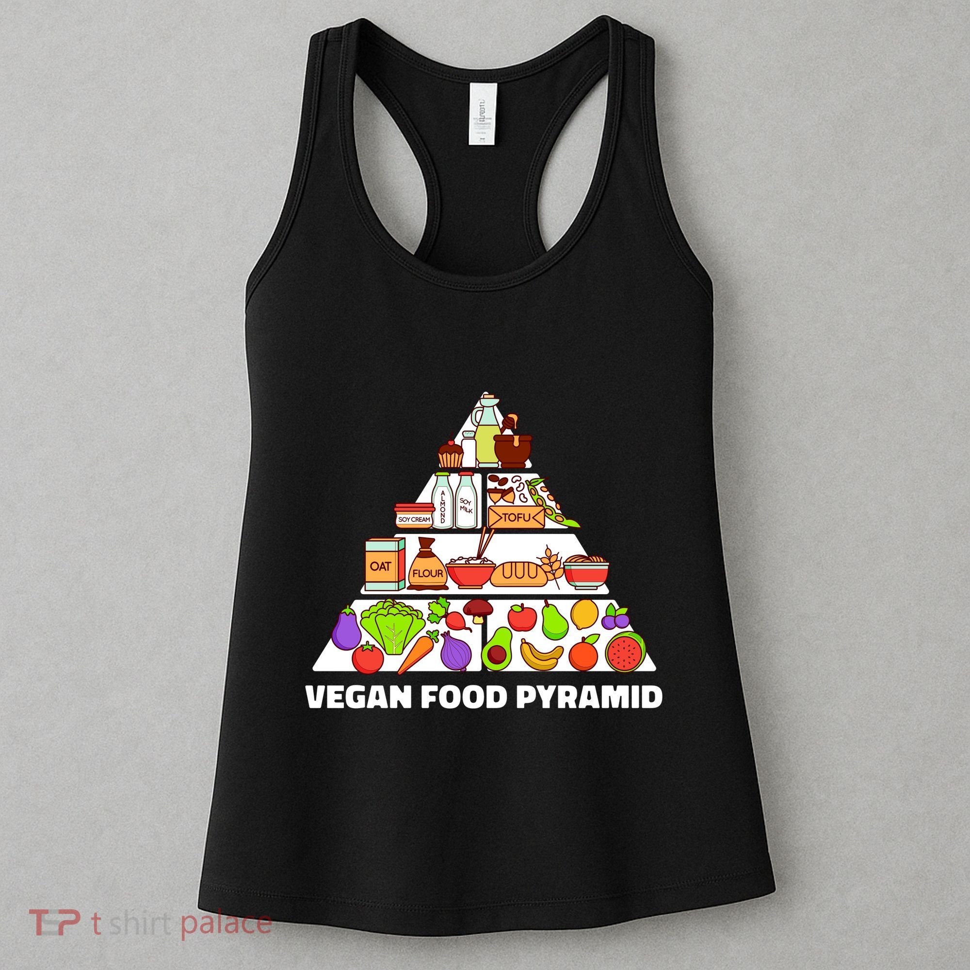 Vegan Food Pyramid Women's Tank Top