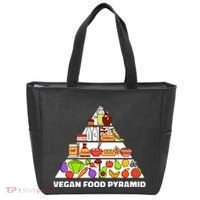 Vegan Food Pyramid Tote Bag thumb 0