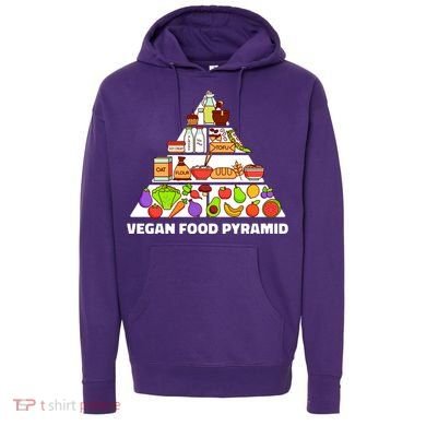 Vegan Food Pyramid Hoodie