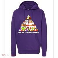 Vegan Food Pyramid Hoodie thumb 0