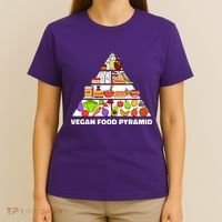 Vegan Food Pyramid T-Shirt thumb 4