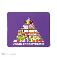 Vegan Food Pyramid Mousepad thumb 0