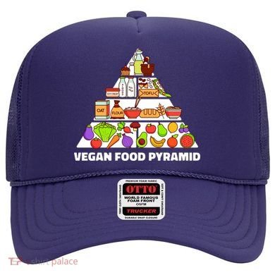 Vegan Food Pyramid Hat