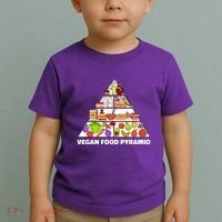 Vegan Food Pyramid Toddler T-Shirt thumb 2