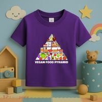 Vegan Food Pyramid Toddler T-Shirt thumb 3