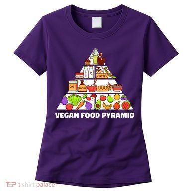 Vegan Food Pyramid Women's T-Shirt