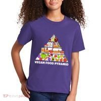 Vegan Food Pyramid Kids T-Shirt thumb 2