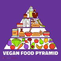 Vegan Food Pyramid Kids T-Shirt thumb 4