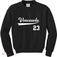 Venezuela Flag Pride Bandera Venezolana Camiseta Kids Sweatshirt thumb 0