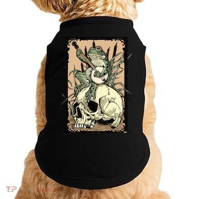 Victorian Frog Playing Banjo Doggie Tank