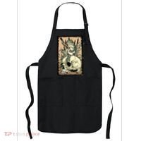 Victorian Frog Playing Banjo Apron thumb 0