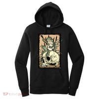 Victorian Frog Playing Banjo Women's Hoodie thumb 0