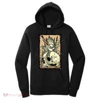 Victorian Frog Playing Banjo Women's Hoodie thumb 0
