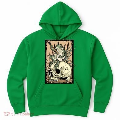 Victorian Frog Playing Banjo Hoodie