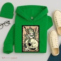 Victorian Frog Playing Banjo Hoodie thumb 4