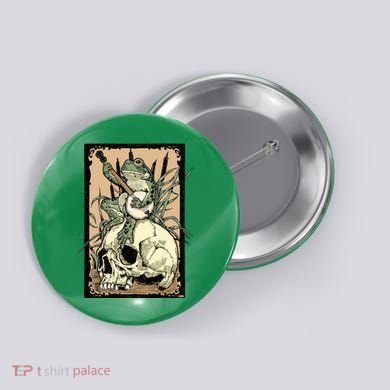 Victorian Frog Playing Banjo Button