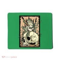 Victorian Frog Playing Banjo Mousepad thumb 0
