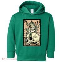 Victorian Frog Playing Banjo Toddler Hoodie thumb 0