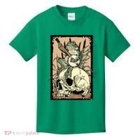 Victorian Frog Playing Banjo Kids T-Shirt thumb 0
