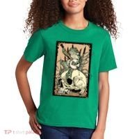 Victorian Frog Playing Banjo Kids T-Shirt thumb 2