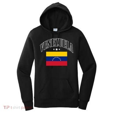Venezuela Flag Patriotic Athletic Funny Gift Women's Hoodie