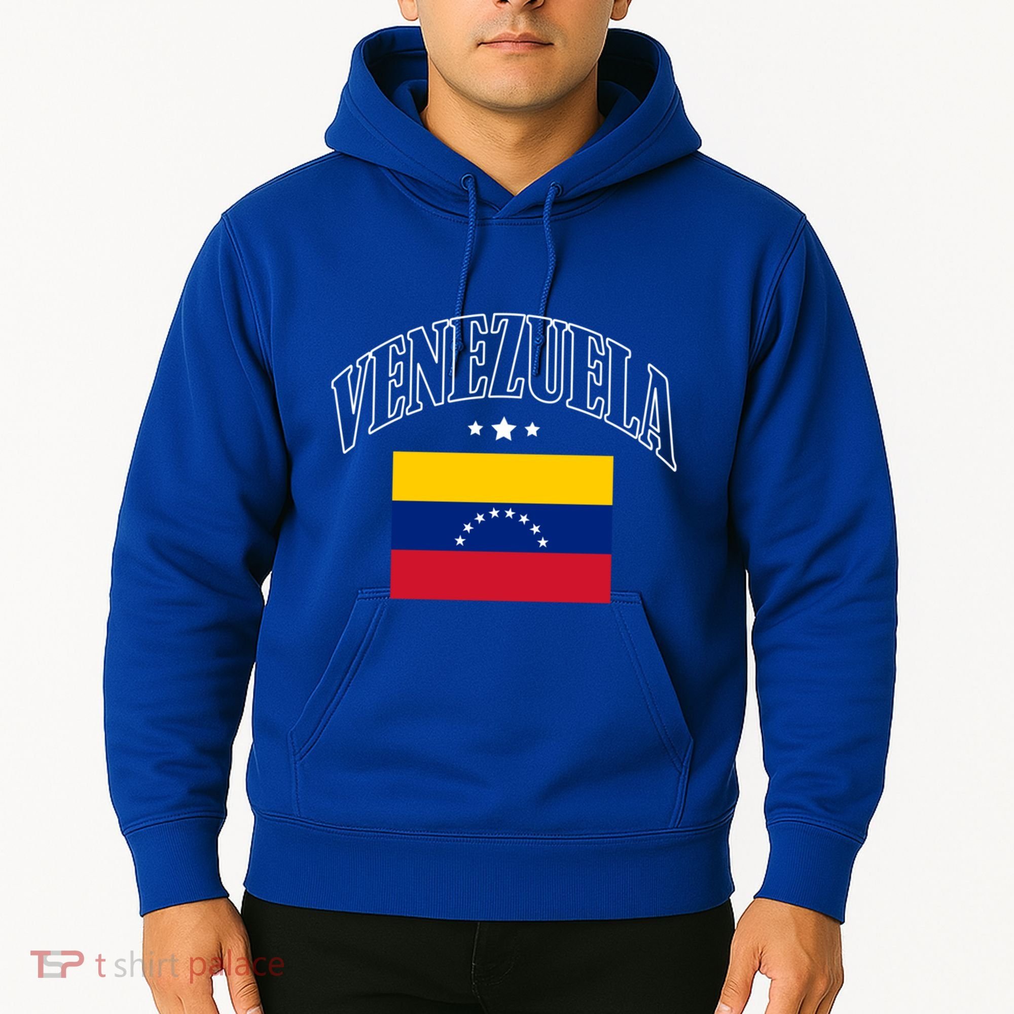 Venezuela Flag Patriotic Athletic Funny Gift Hoodie