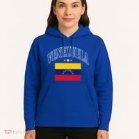 Venezuela Flag Patriotic Athletic Funny Gift Hoodie thumb 5