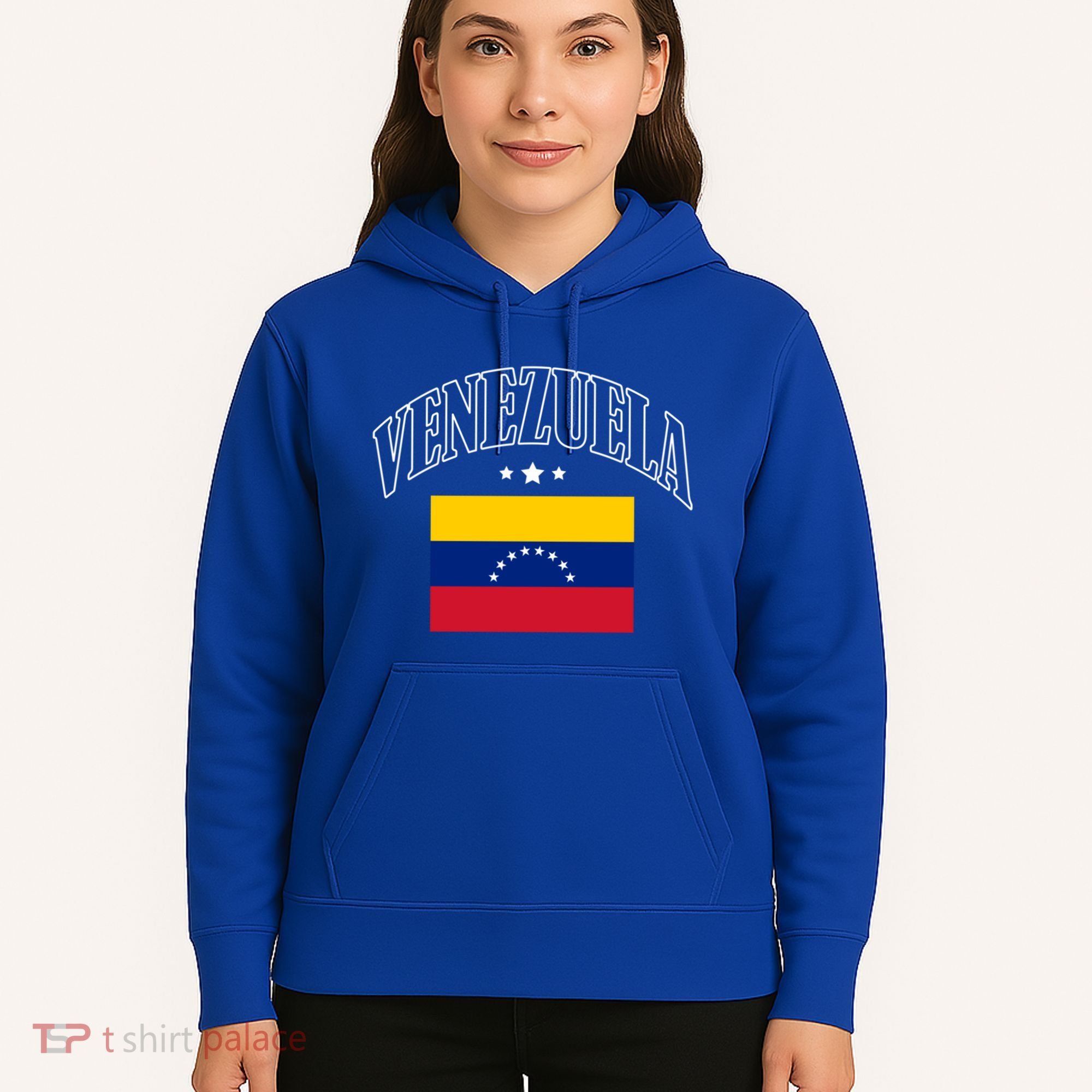 Venezuela Flag Patriotic Athletic Funny Gift Hoodie
