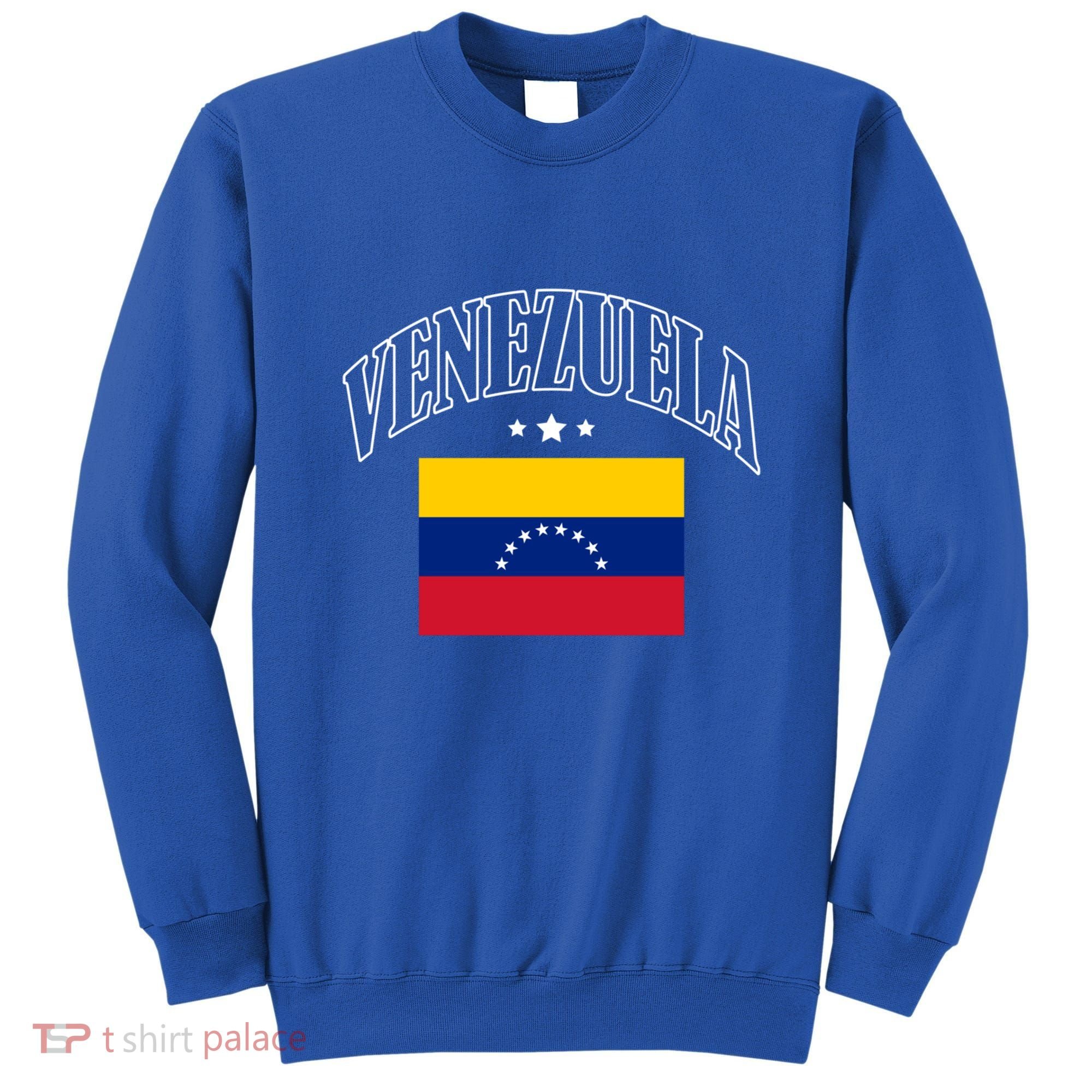 Venezuela Flag Patriotic Athletic Funny Gift Sweatshirt