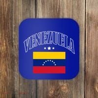 Venezuela Flag Patriotic Athletic Funny Gift Coaster thumb 0