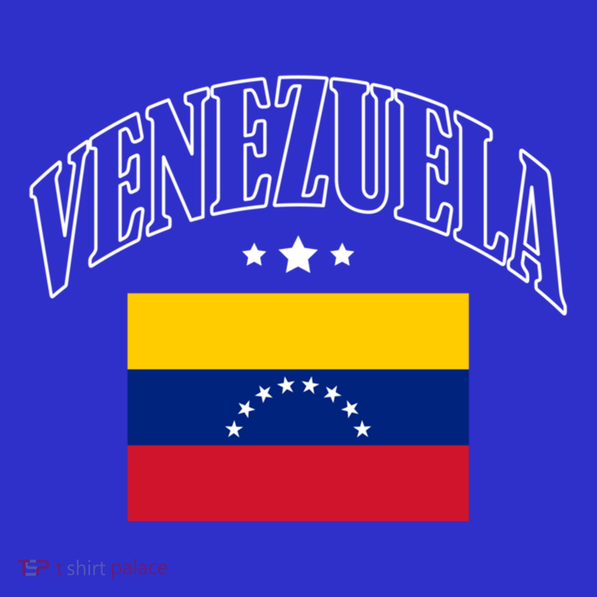 Venezuela Flag Patriotic Athletic Funny Gift Polo