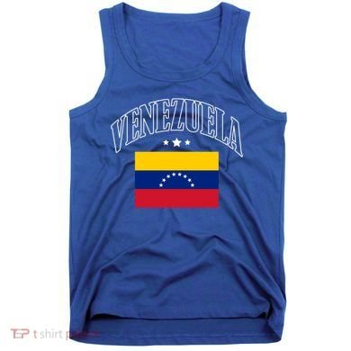 Venezuela Flag Patriotic Athletic Funny Gift Tank Top