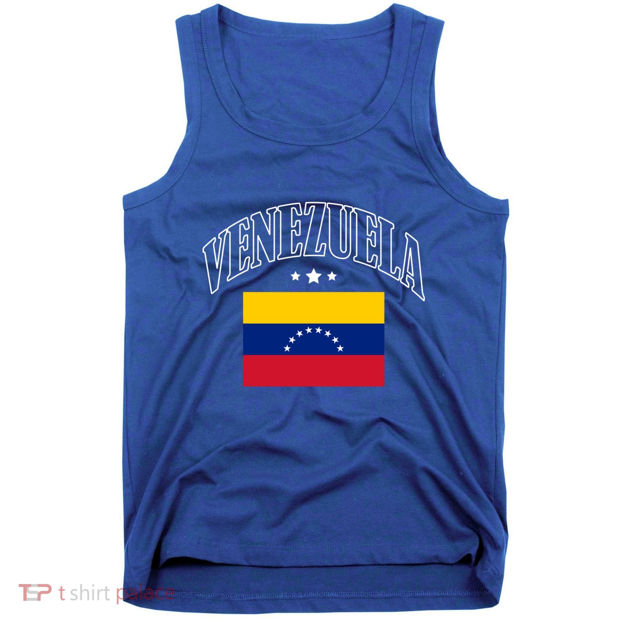 Venezuela Flag Patriotic Athletic Funny Gift Tank Top
