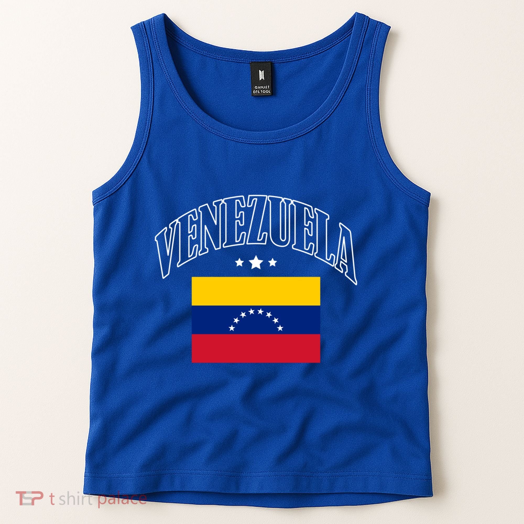 Venezuela Flag Patriotic Athletic Funny Gift Tank Top