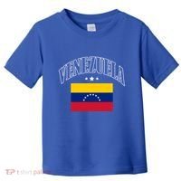 Venezuela Flag Patriotic Athletic Funny Gift Toddler T-Shirt thumb 0