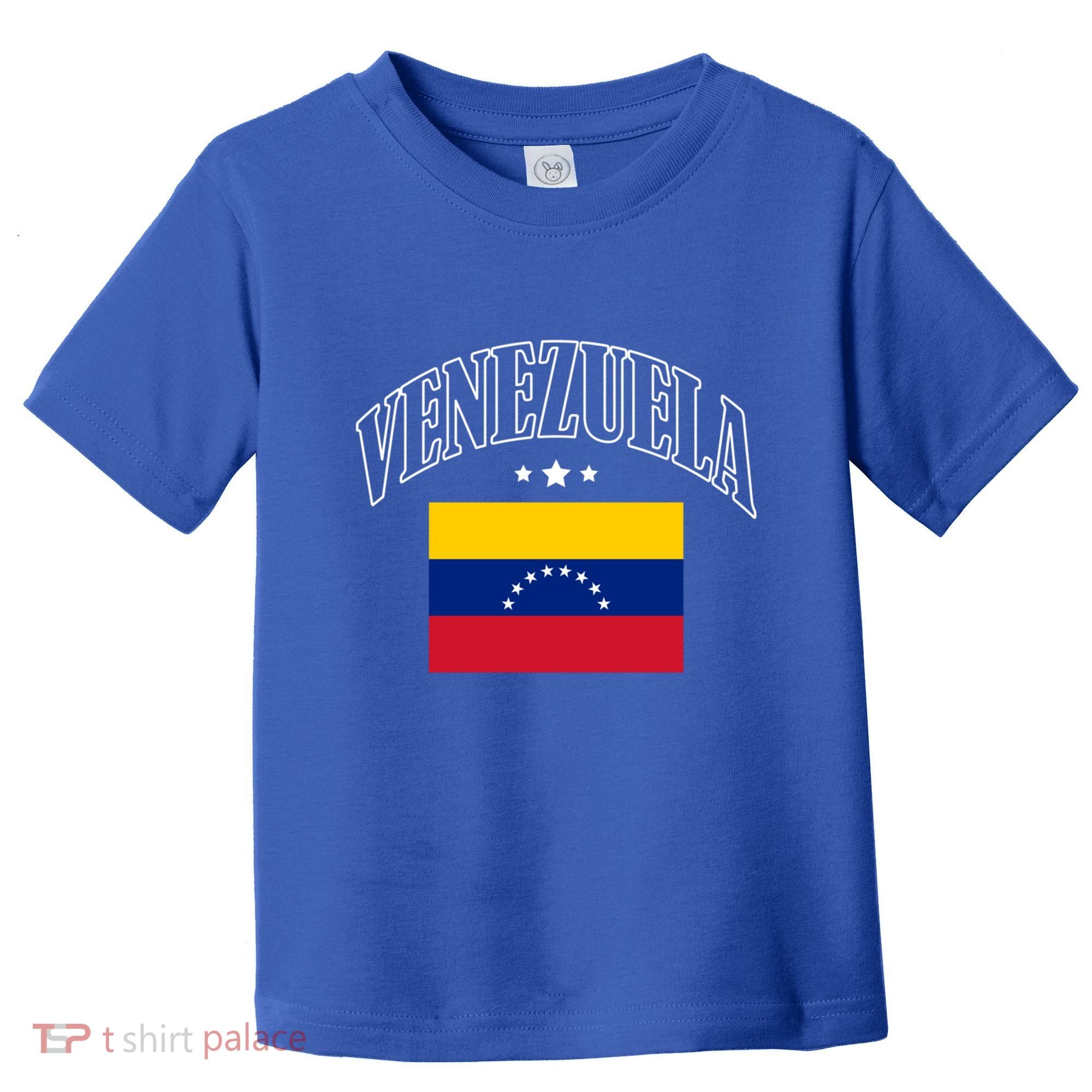Venezuela Flag Patriotic Athletic Funny Gift Toddler T-Shirt